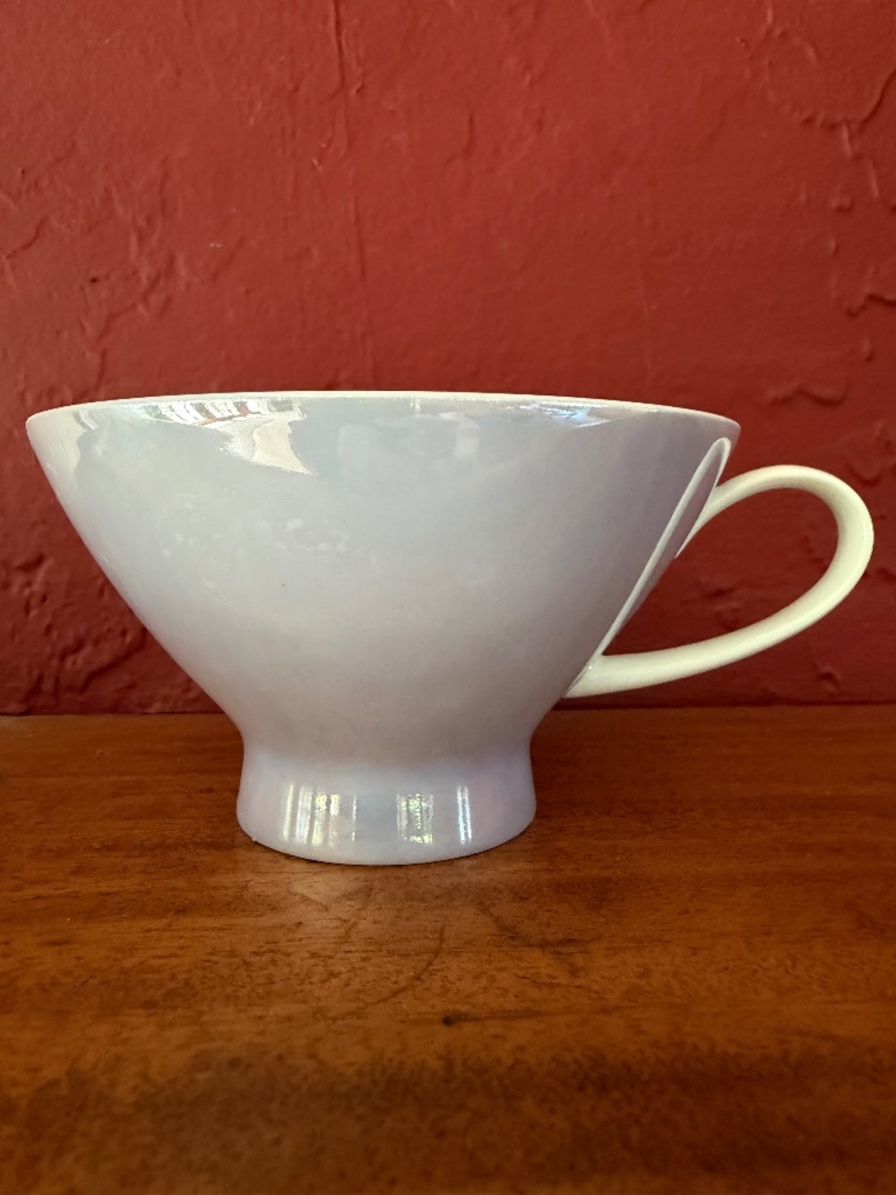 Rosenthal China Raymond Loewy Crystalline Blue Teacup